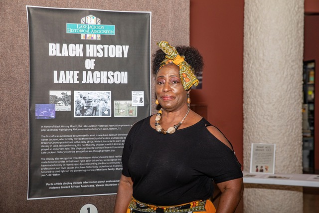 Figure 2 – Black History of Lake Jackson. Photo courtesy of Lake Jackson Historical Museum.