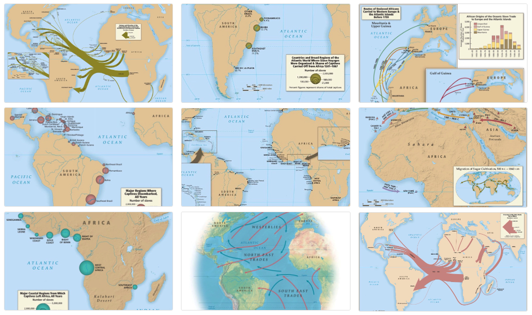 Introductory Maps to the Transatlantic Slave Trade